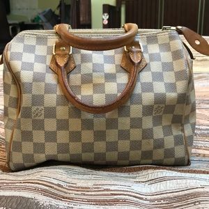Louis Vuitton Damier Azur Speedy